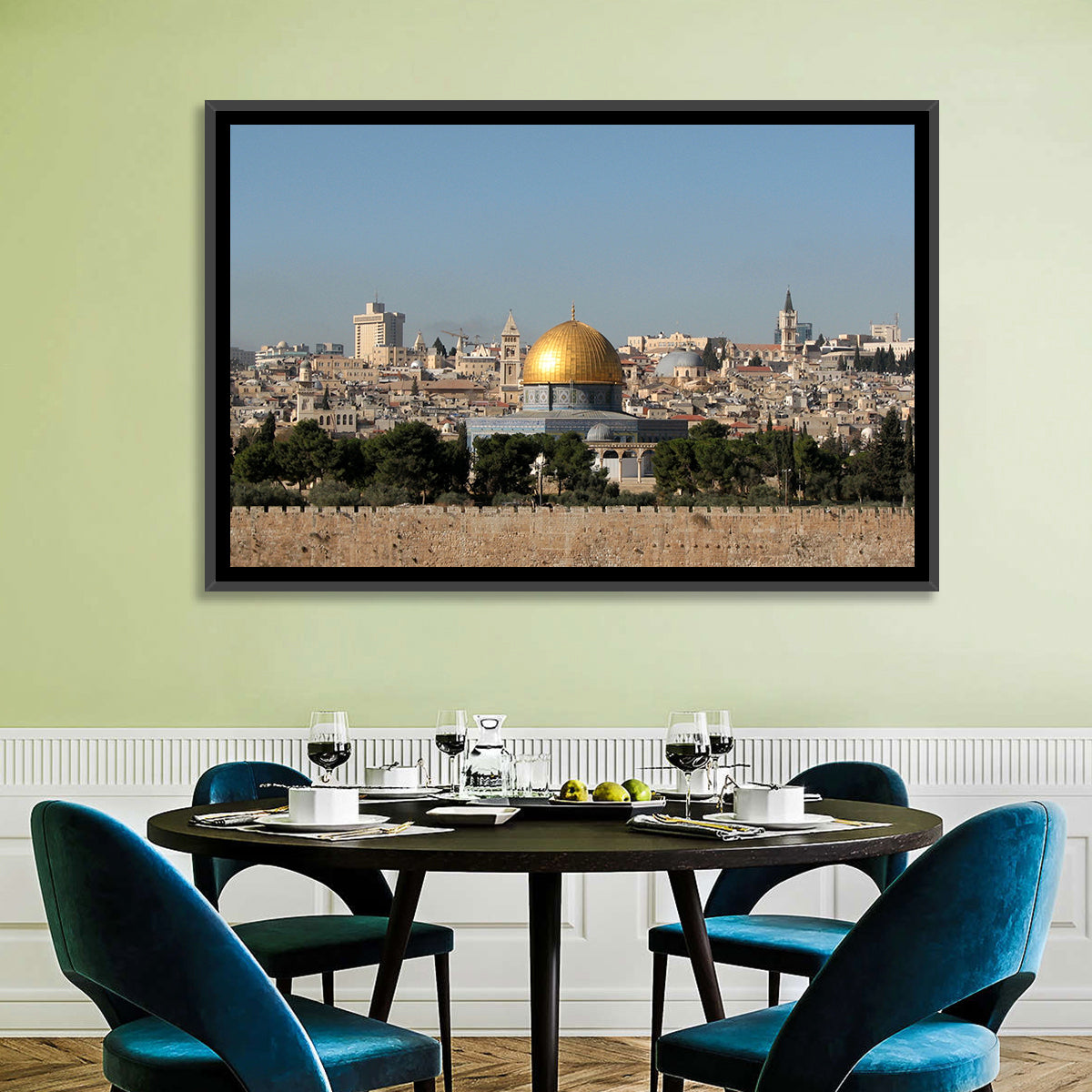 Golden Dome of the Rock, Jerusalem Wall Art
