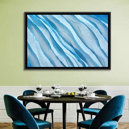 Diagonal Chiffon Layers Wall Art