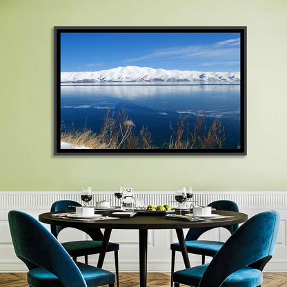 Winter at Lake Sevan Wall Art