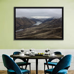 Snow-dusted Snake River Canyon Wall Art