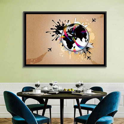 Global Travel Concept Wall Art