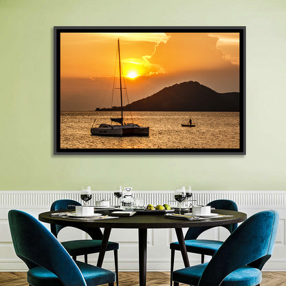 Mama Afrika Sunset, Lake Malawi Wall Art