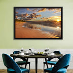 Lake Huron Sunset Beach Wall Art