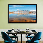 Rio Grande at Sandia Mountains Wall Art