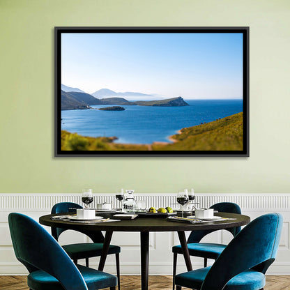 Coastal Cliffs and Lighthouse Bay Wall Art