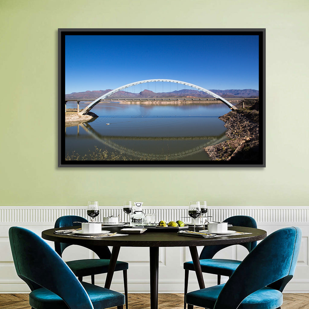 Roosevelt Lake Arch Bridge Wall Art