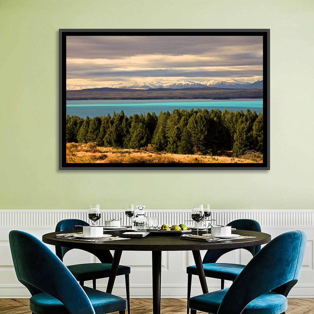 Lake Pukaki Turquoise View Wall Art