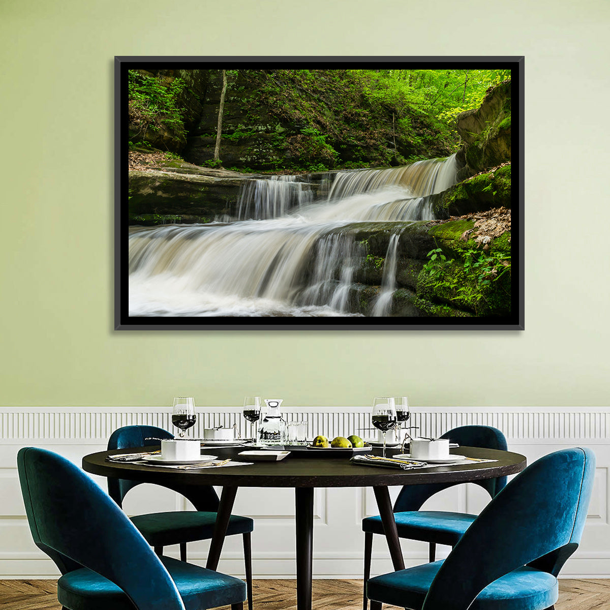 Matthiessen Forest Cascade Wall Art