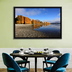 Lake Wanaka Golden Reflection Wall Art
