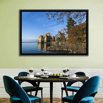 Chillon Castle on Lake Geneva Wall Art