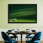 Emerald Hills with Blossoming Tree Wall Art