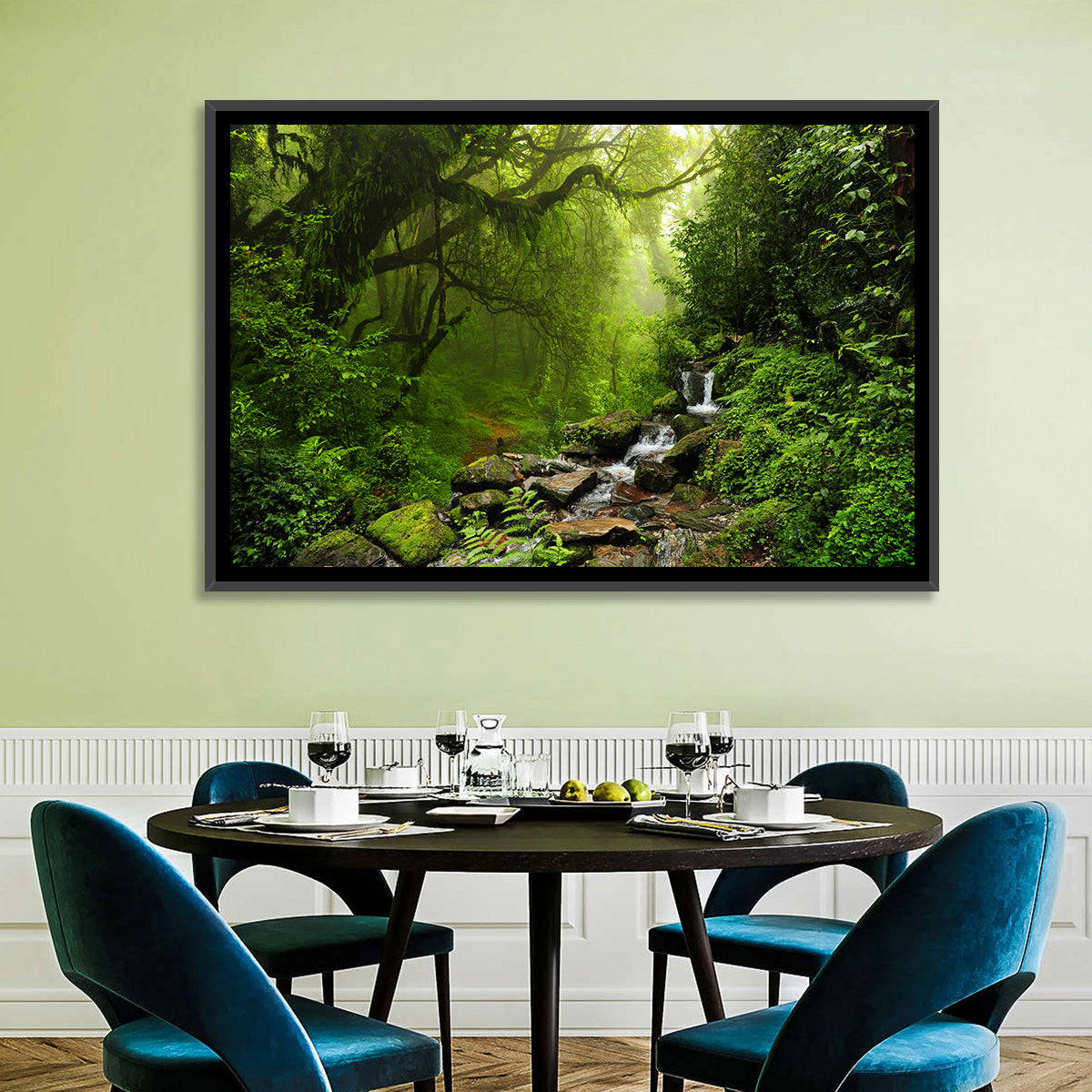 Annapurna Jungle Stream Wall Art