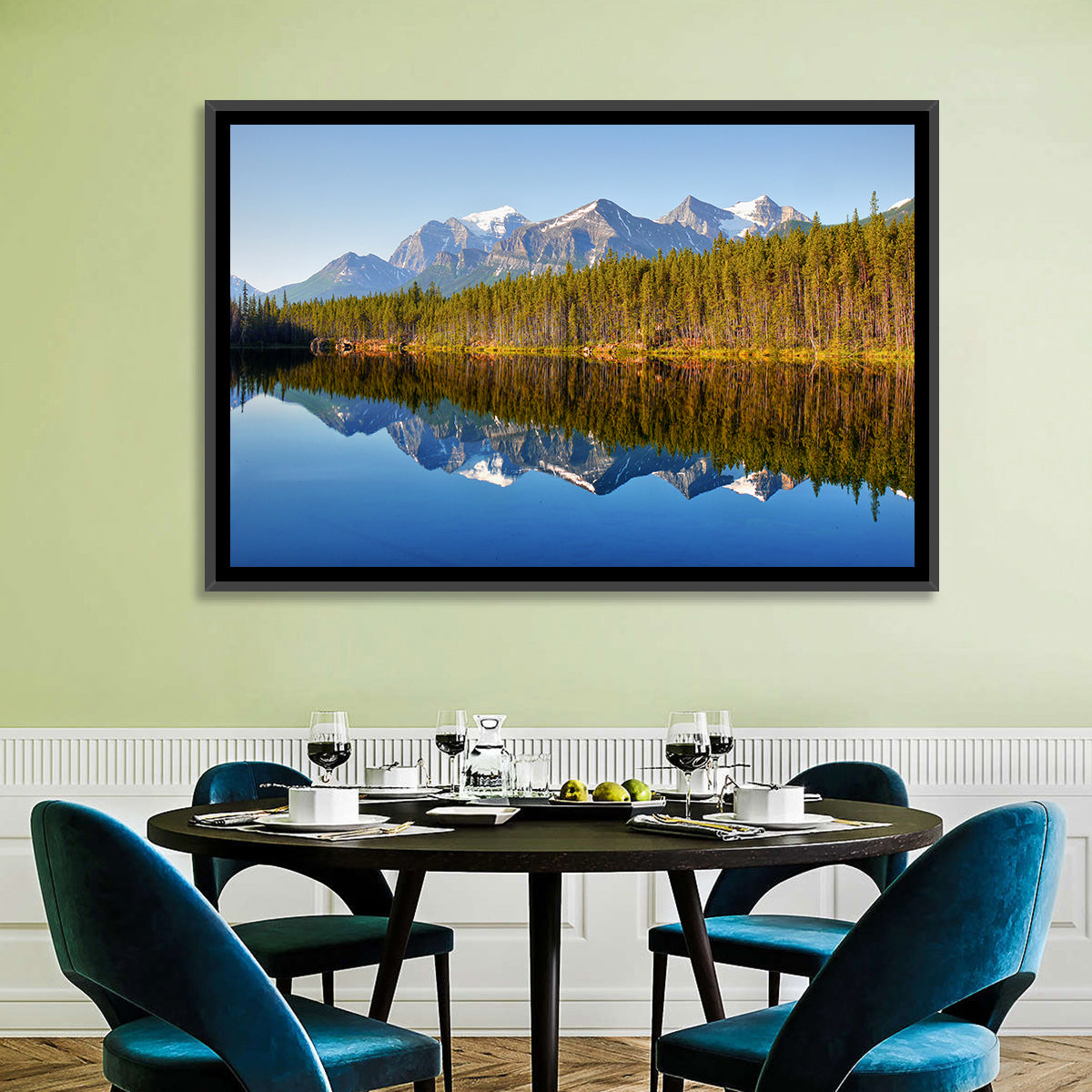 Herbert Lake Reflection Wall Art