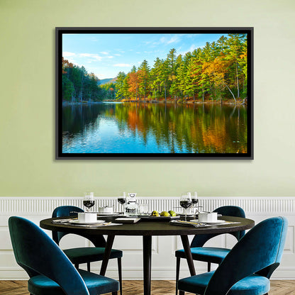 White Mountain Forest Reflections Wall Art