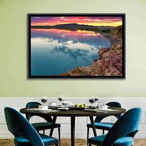 Lake Balkhash Sunset Wall Art