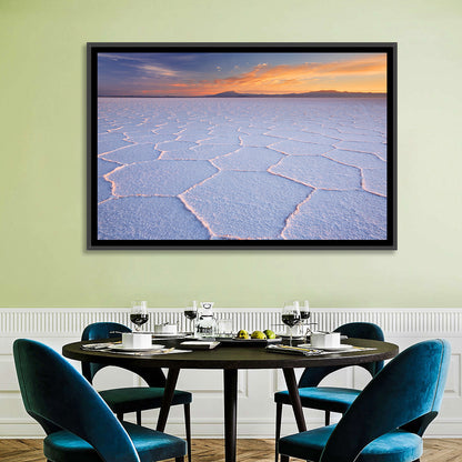 Salar De Uyuni Sunrise Wall Art