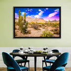 Arizona Saguaro Sunset Wall Art