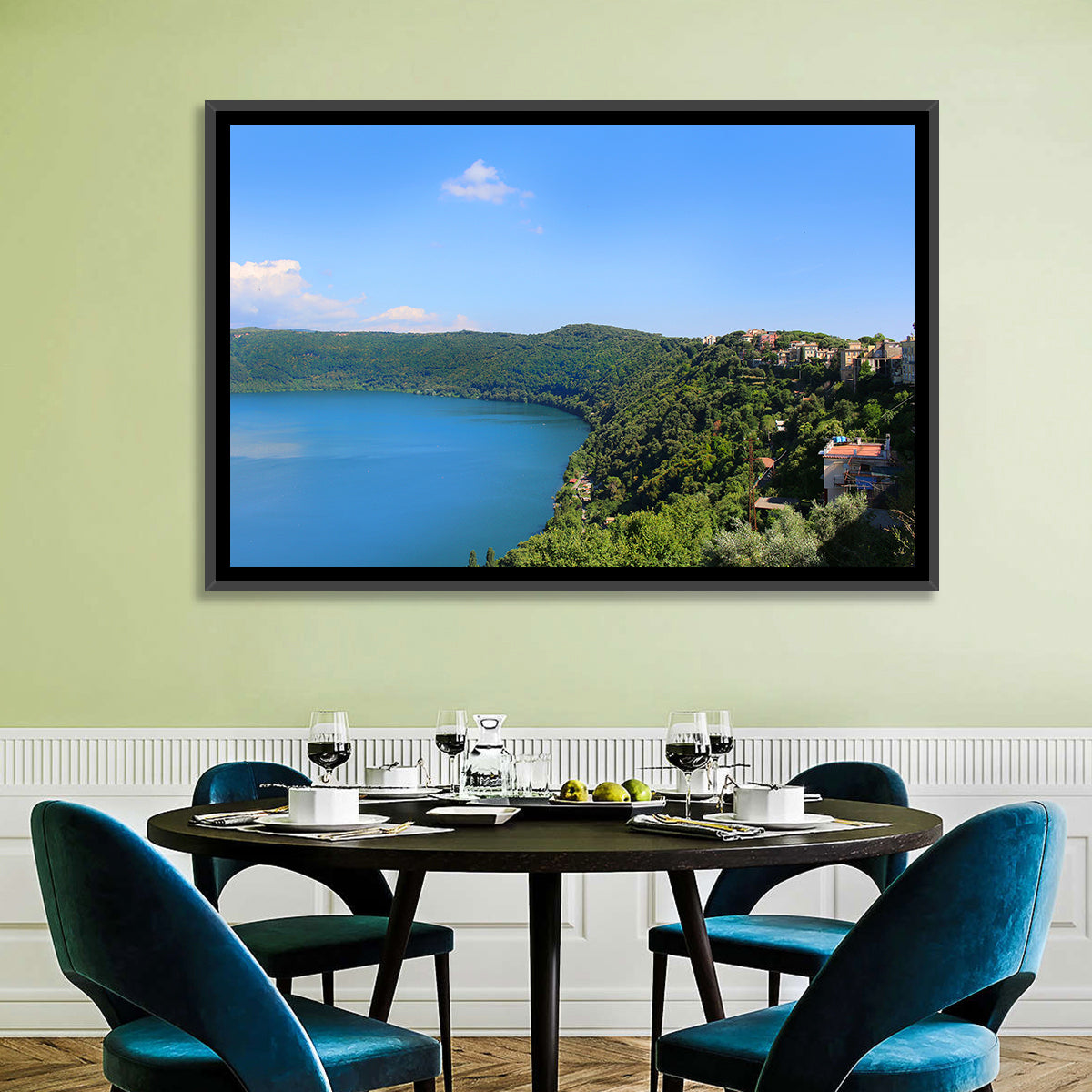 Volcanic Lake Nemi Wall Art