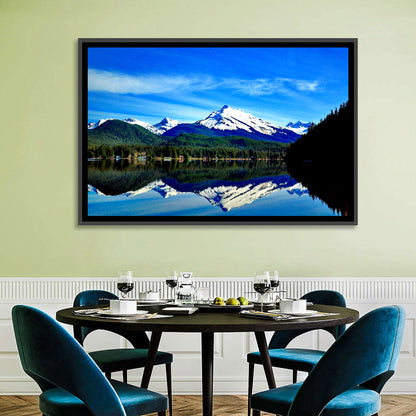 Juneau Mountains Reflection Wall Art