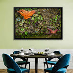 Orange Starfish Tide Pool Wall Art