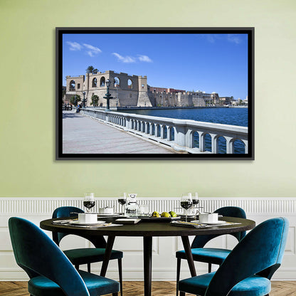 Red Fort Waterfront Wall Art