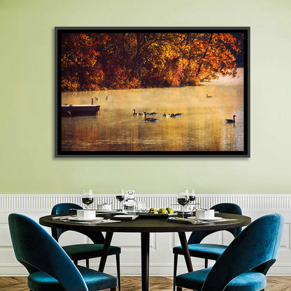 Governor Dodge Misty Lake Wall Art