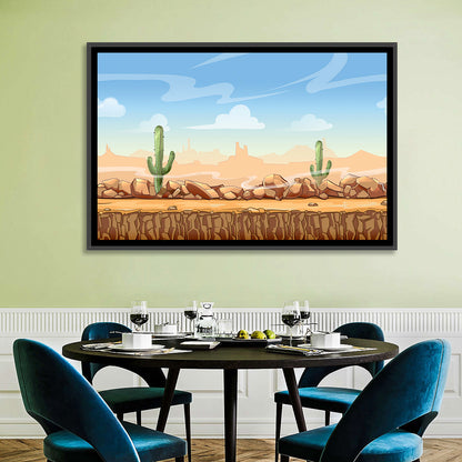 Digital Desertscape Wall Art