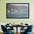 Lake Louise Winter Reflection Wall Art