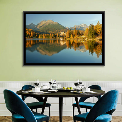 Štrbské Pleso Lake, High Tatras Wall Art