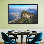 Rio De Janeiro Skyline with Christ the Redeemer Wall Art