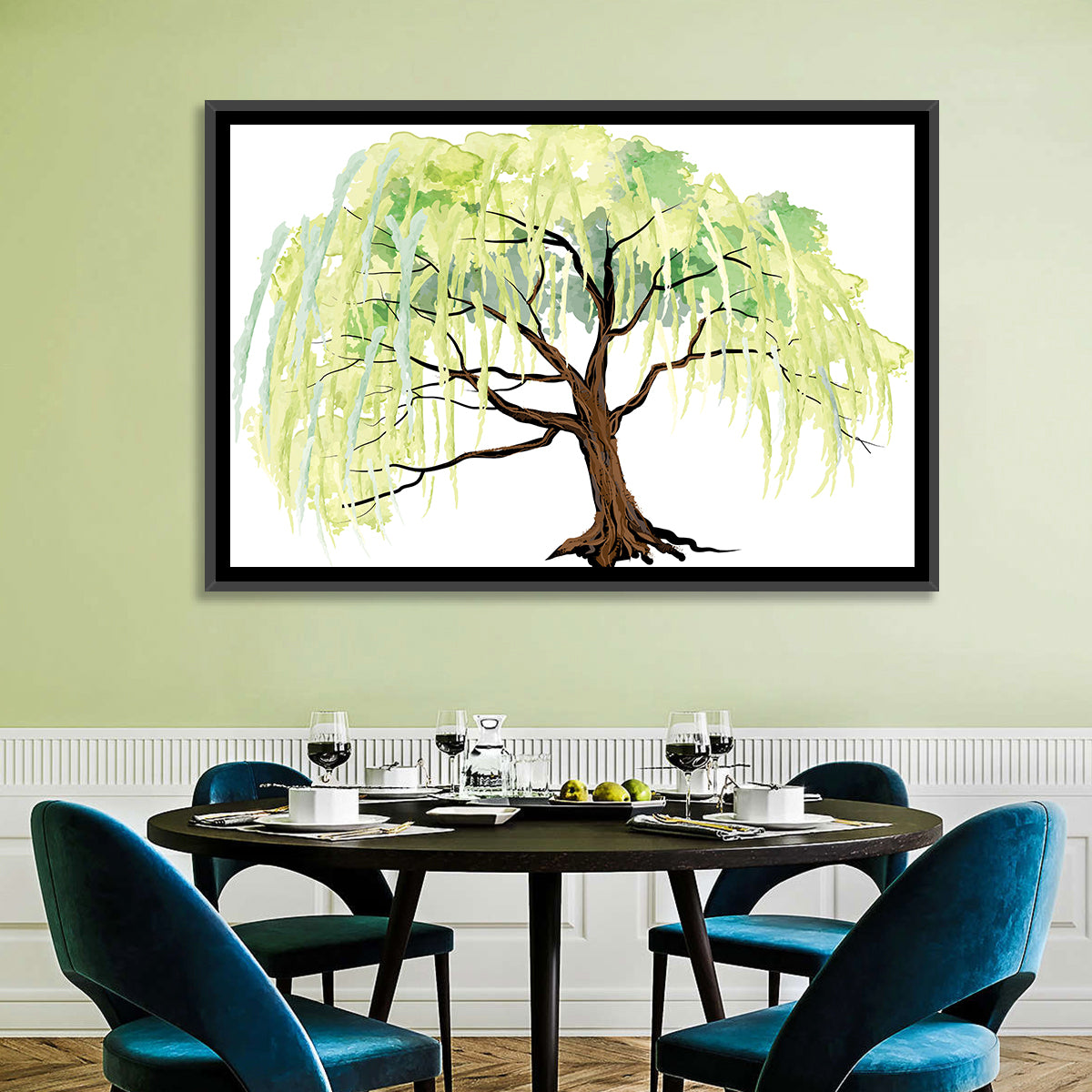 Willow Tree Sketch Wall Art