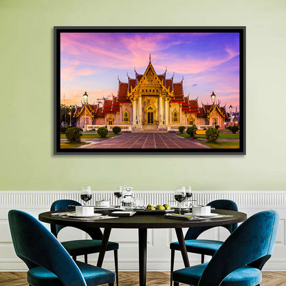 Wat Benchamabophit at Dusk Wall Art