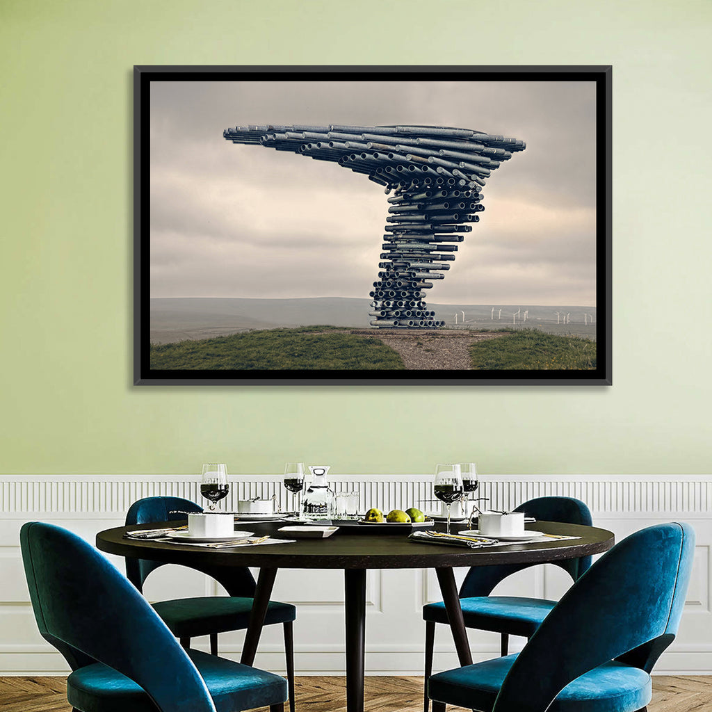Singing Ringing Tree on Grassy Hill Wall Art