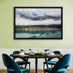 Lake Brienz Reflection Wall Art