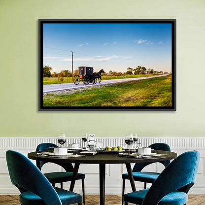 Amish Horse and Buggy, Oklahoma Wall Art