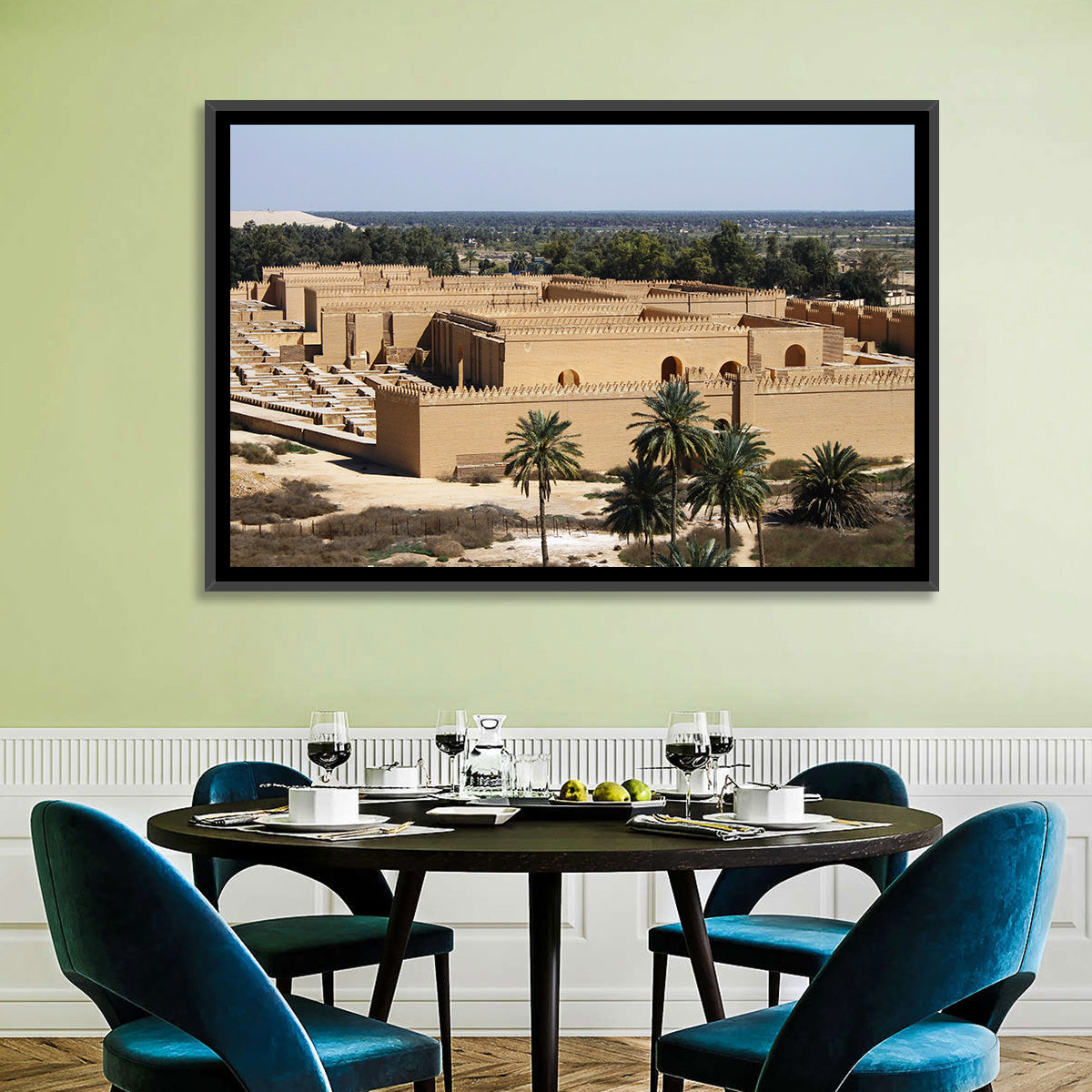 Babylon Palace Ruins Wall Art