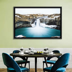 Aldeyjarfoss Basalt Waterfall Wall Art