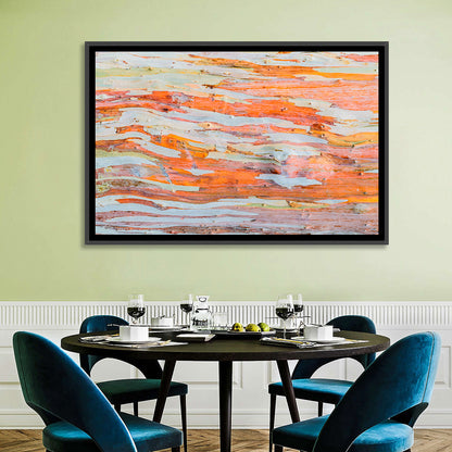 Abstract Eucalyptus Bark Layers Wall Art
