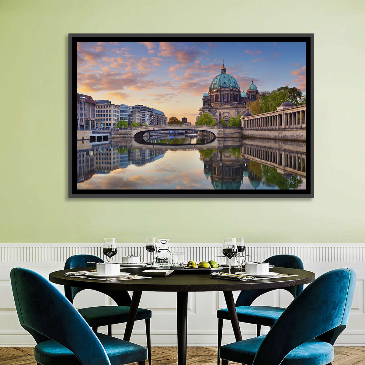 Golden Hour at Berlin Cathedral Wall Art