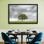 Solitary Oak in Meadow Wall Art