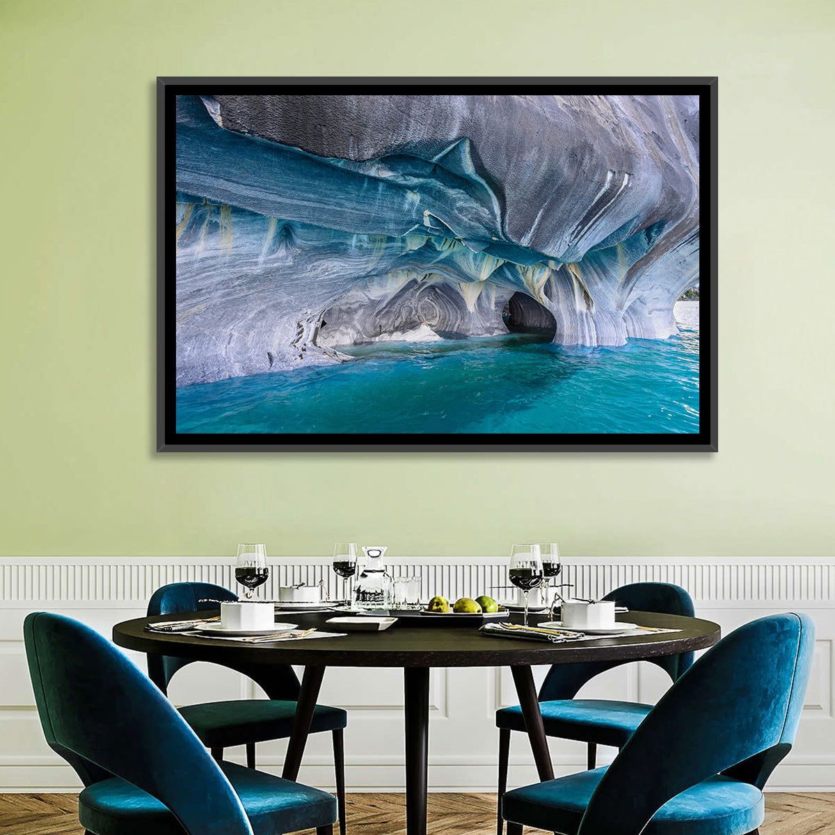 General Carrera Marble Caves Wall Art