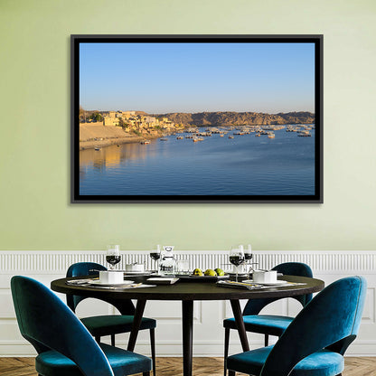 Lake Nasser Harbor View Wall Art