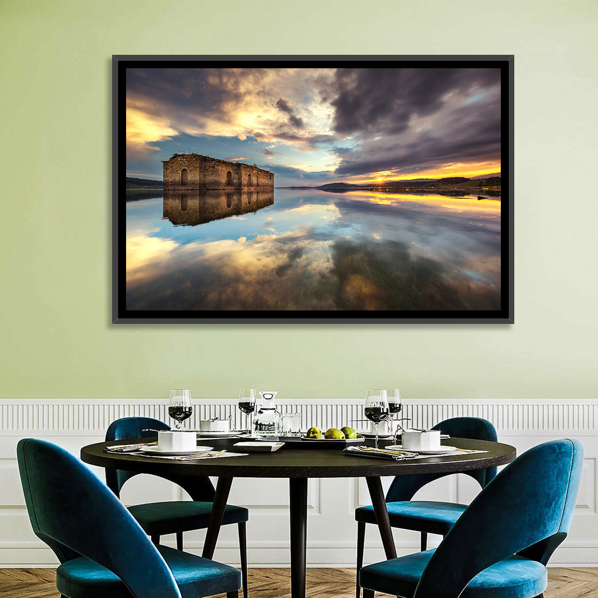 Sunken Church of Saint Ivan Rilski Wall Art