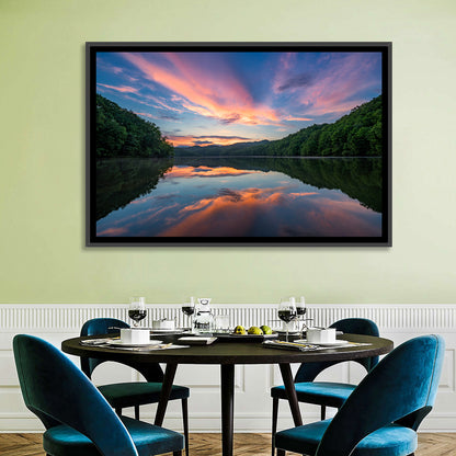 Appalachian Lake Sunset Wall Art