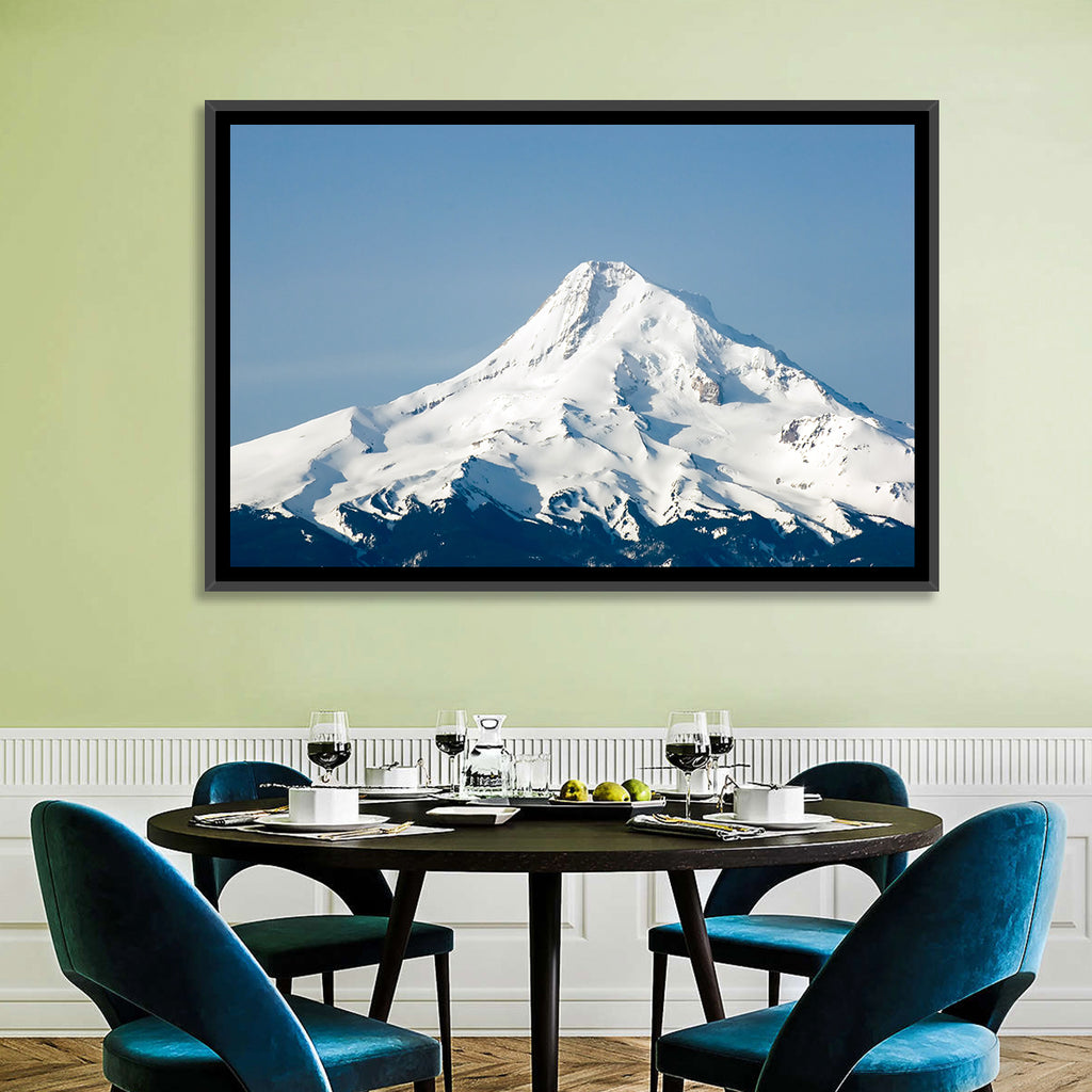 Mount Hood Winter Peak Wall Art