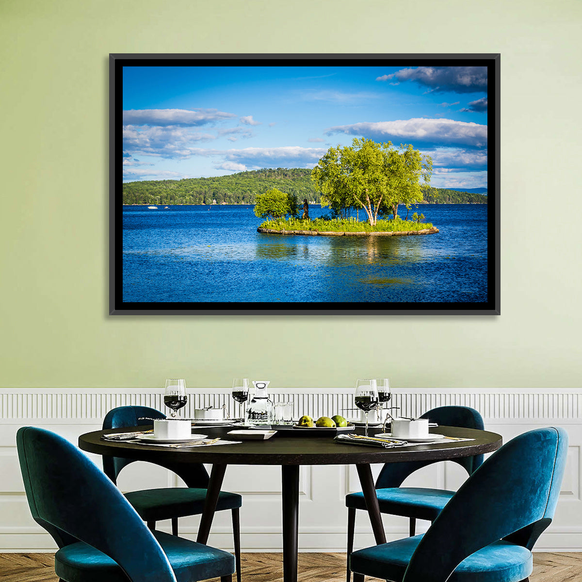 Lake Winnipesaukee Landscape Wall Art
