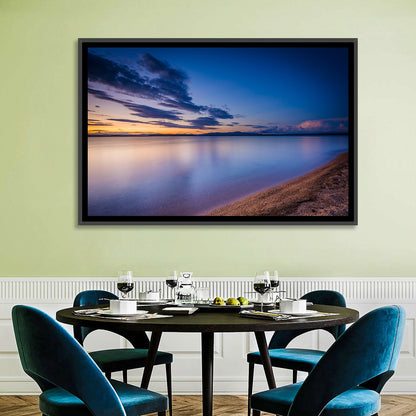 Lake Winnipesaukee Shoreline Sunset Wall Art