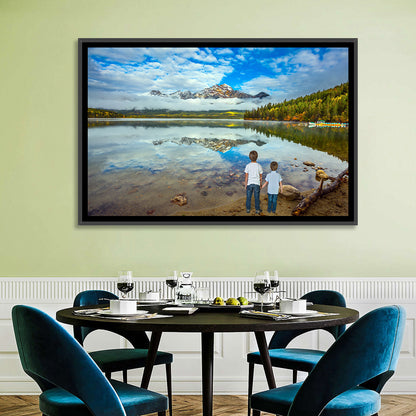 Pyramid Lake Reflection Wall Art