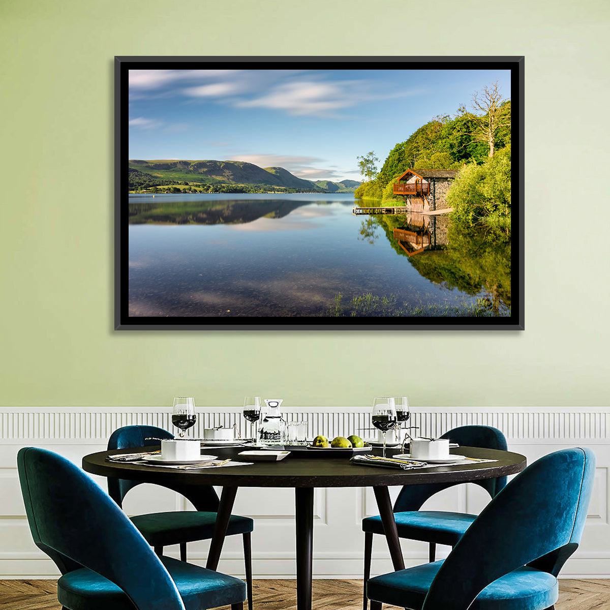 Ullswater Lake Golden Hour Wall Art
