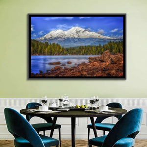 Mount Shasta from Lake Siskiyou Wall Art